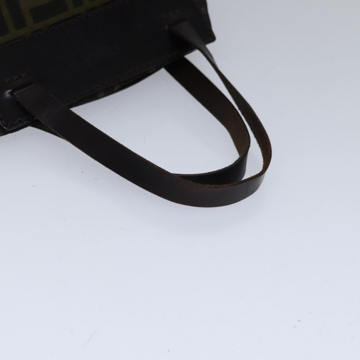 FENDI Zucca Canvas Tote Bag Brown bs17790