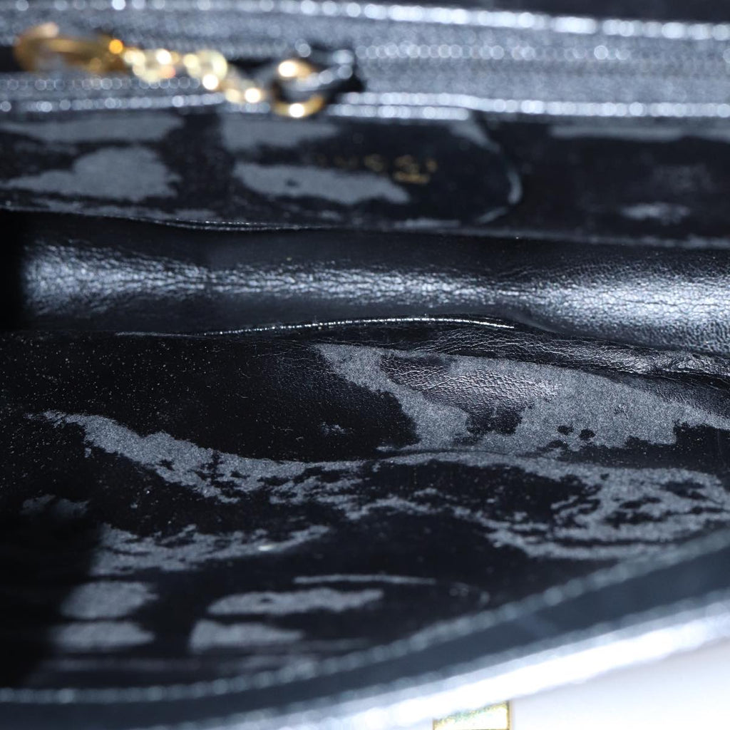 GUCCI Shoulder Bag Leather Black bs17796
