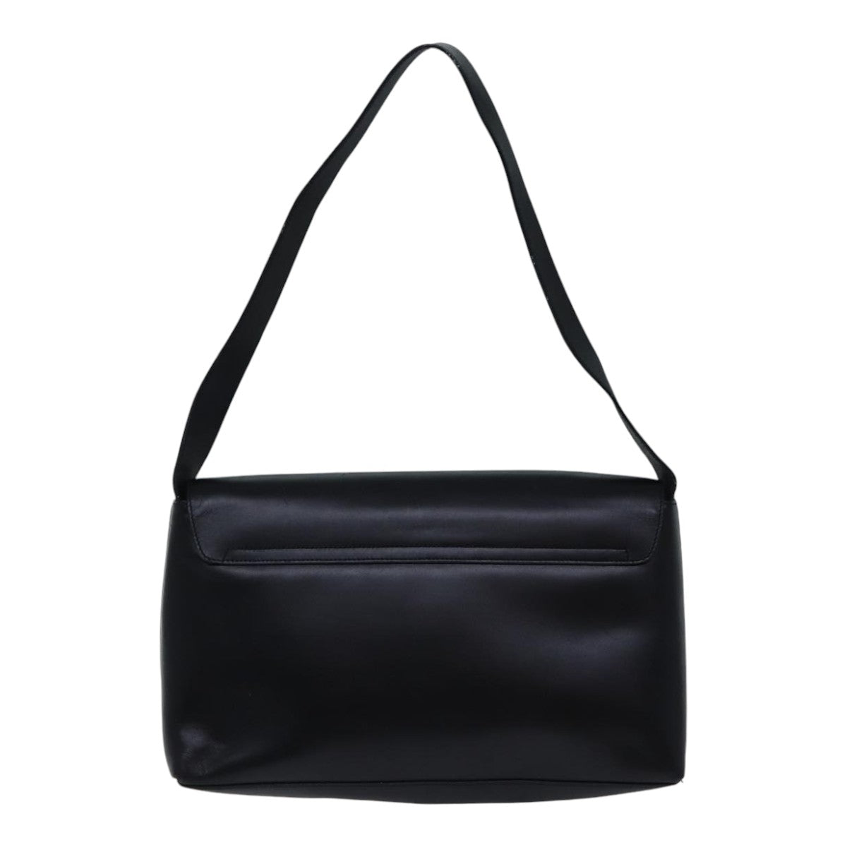 GUCCI Shoulder Bag Leather Black bs17796
