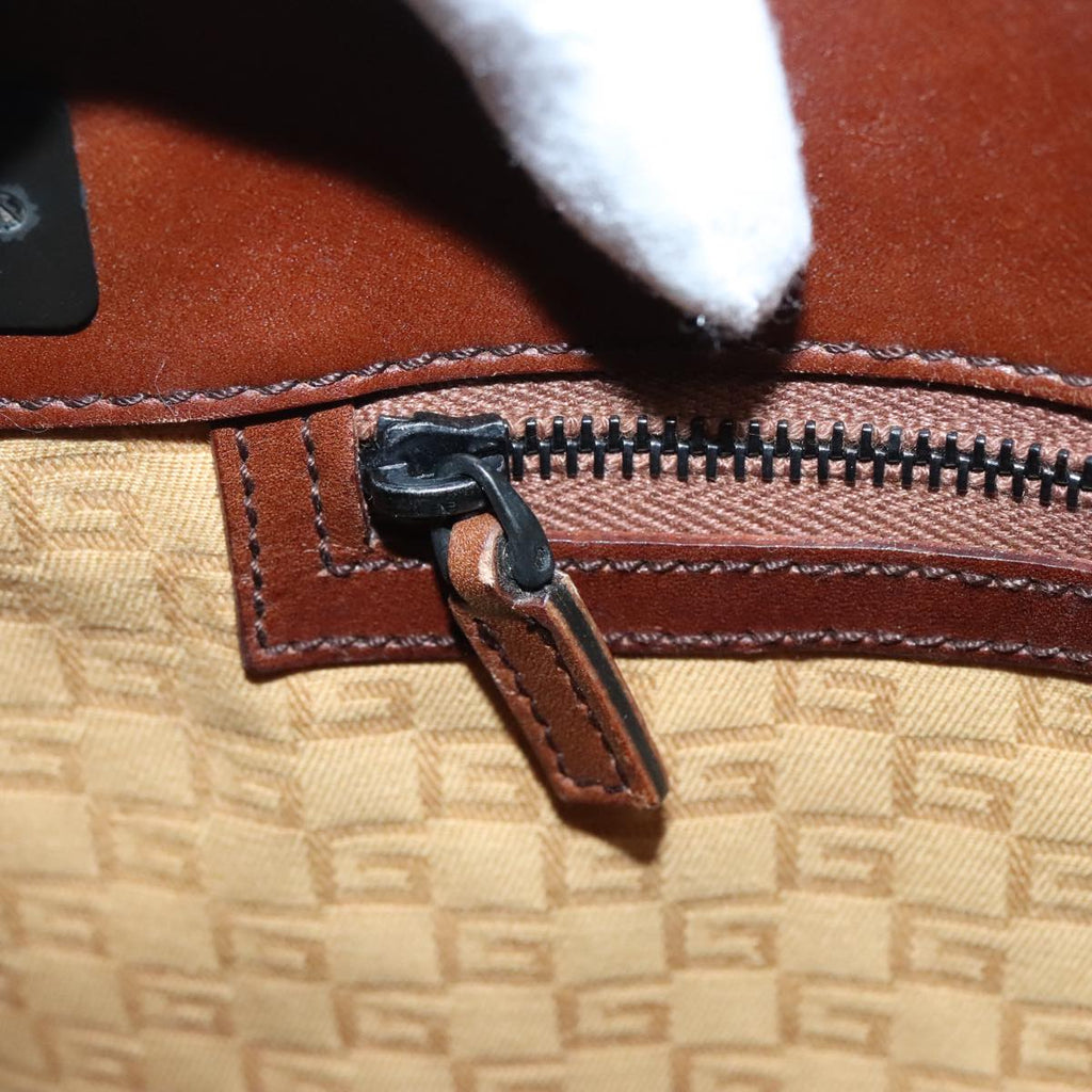 GUCCI Shoulder Bag Leather Brown 105376 bs17971