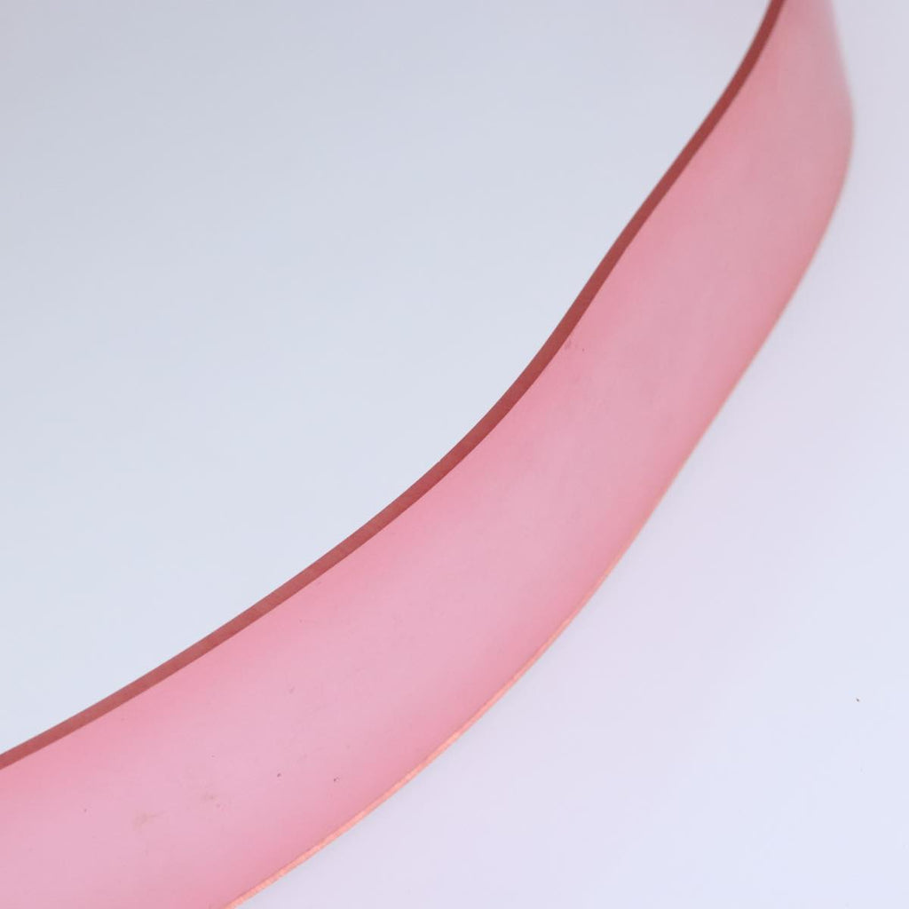 CHANEL Belt Vinyl Pink CC bs17983