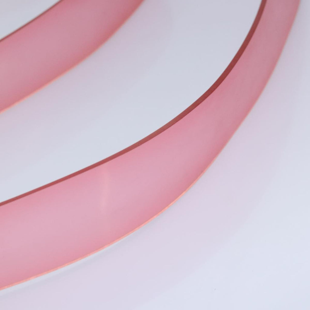 CHANEL Belt Vinyl Pink CC bs17983