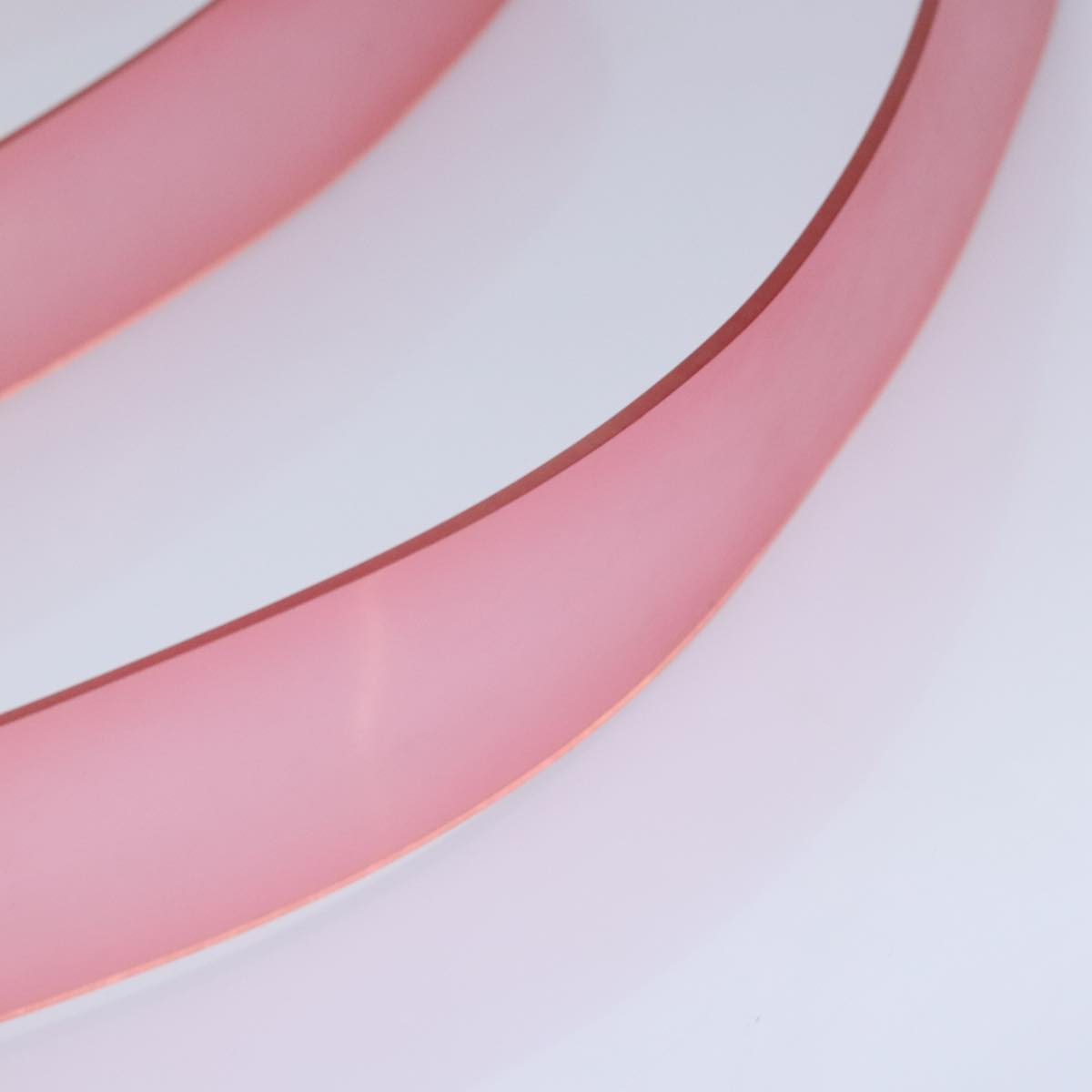 CHANEL Belt Vinyl Pink CC bs17983