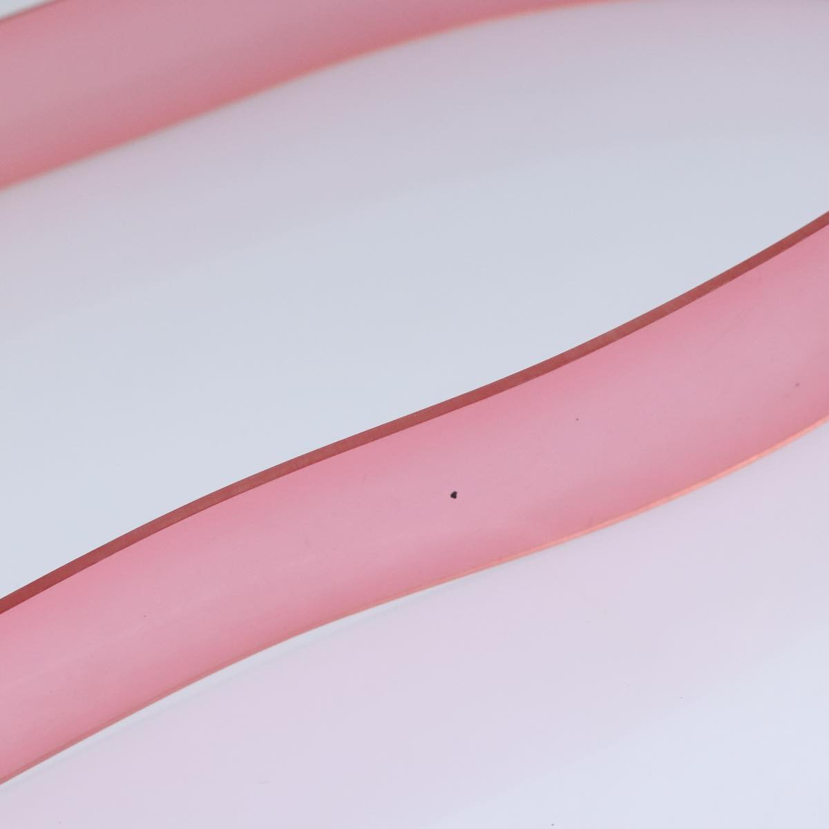 CHANEL Belt Vinyl Pink CC bs17983