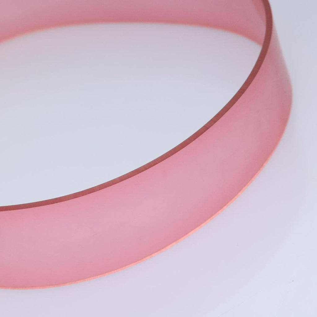 CHANEL Belt Vinyl Pink CC bs17983