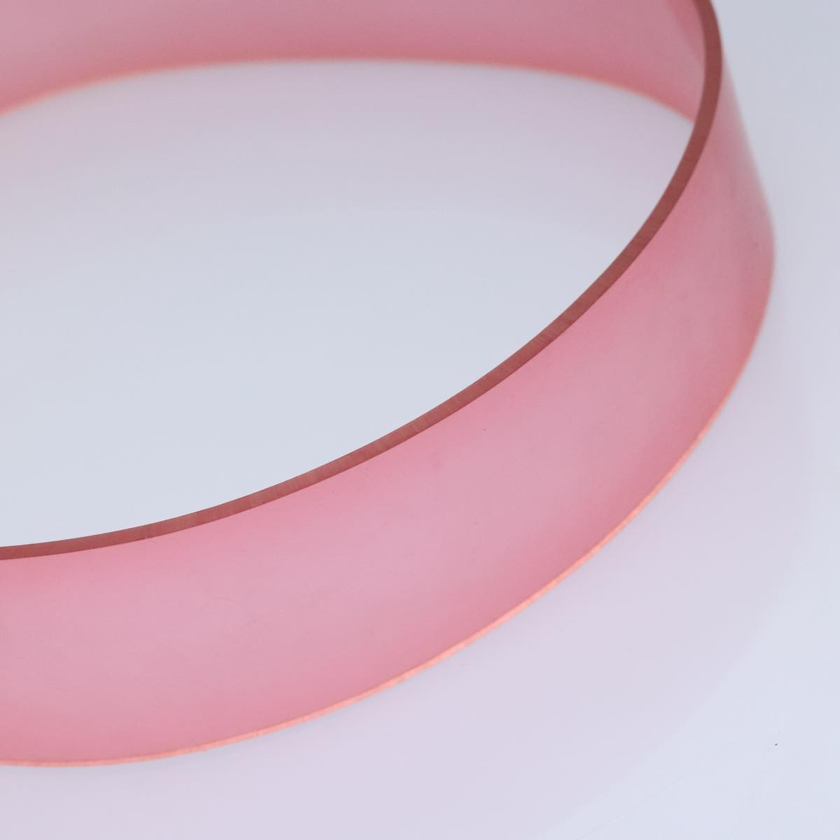 CHANEL Belt Vinyl Pink CC bs17983