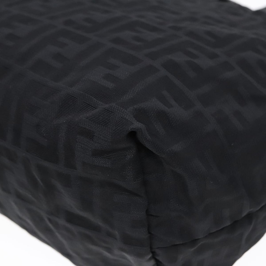FENDI Zucca Canvas Tote Bag Nylon Black bs18020