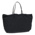 FENDI Zucca Canvas Tote Bag Nylon Black bs18020