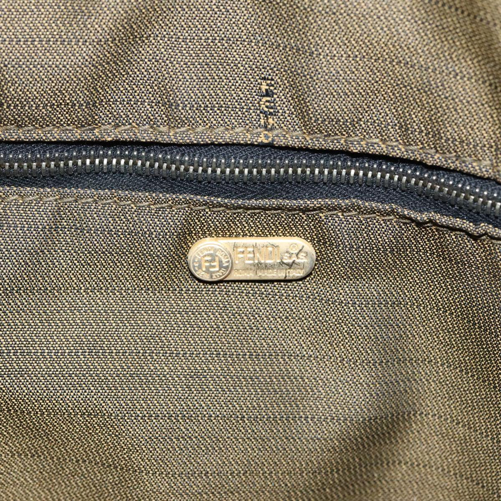 FENDI Zucca Canvas Hand Bag Brown bs18022