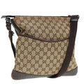 GUCCI GG Canvas Shoulder Bag Beige bs18113