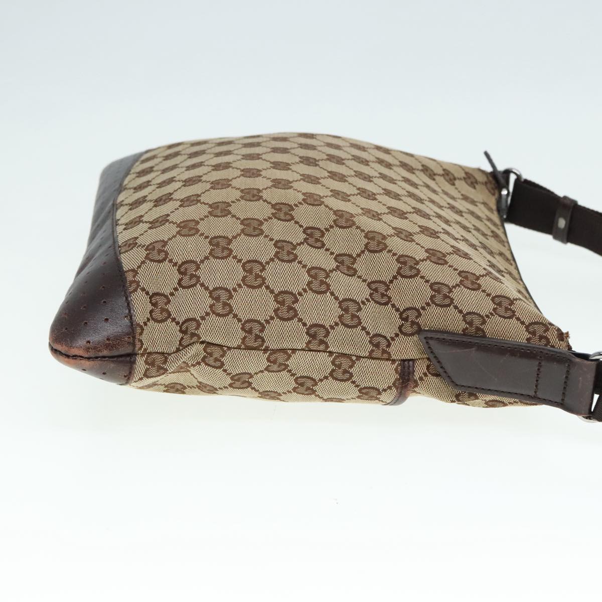 GUCCI GG Canvas Shoulder Bag Beige bs18113