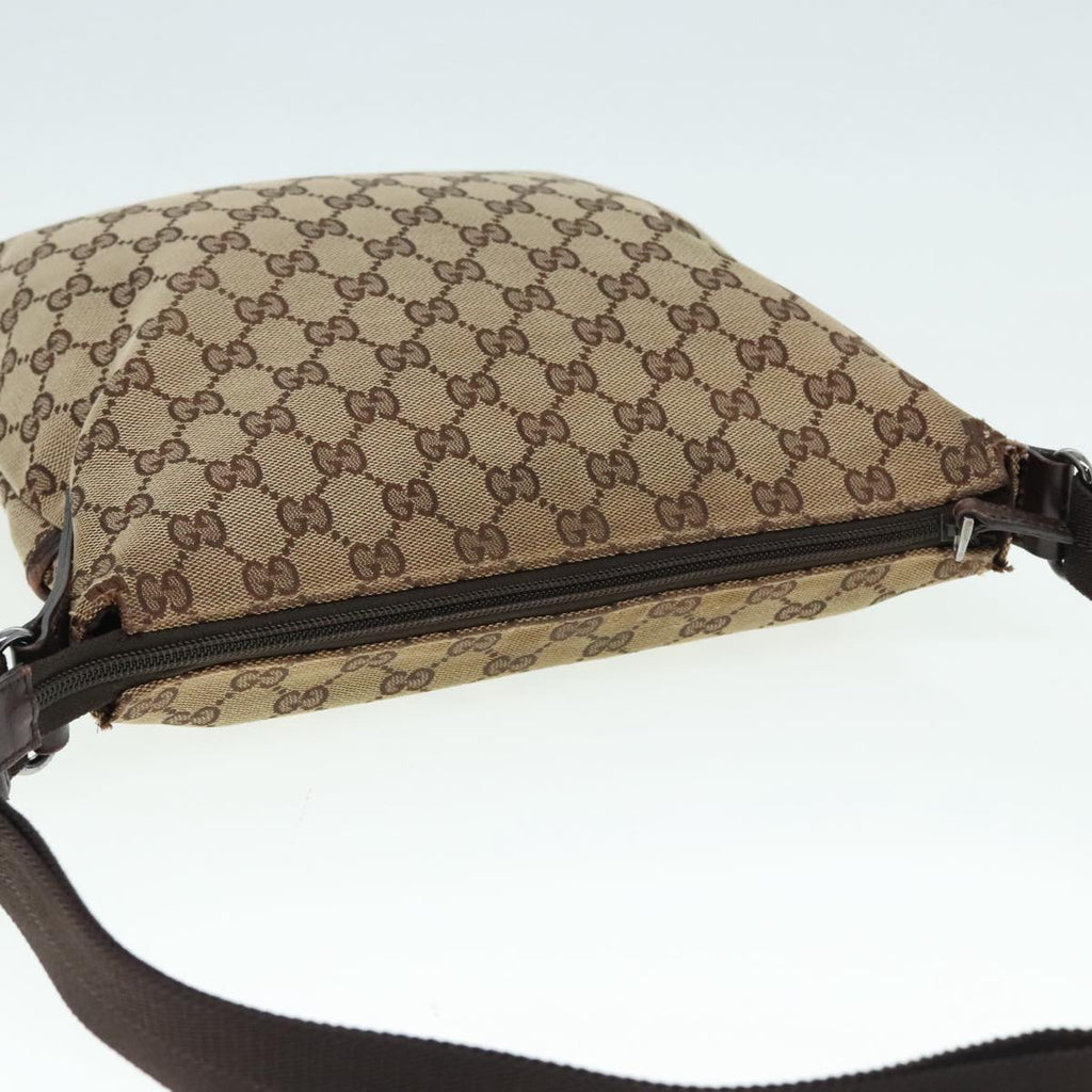 GUCCI GG Canvas Shoulder Bag Beige bs18113