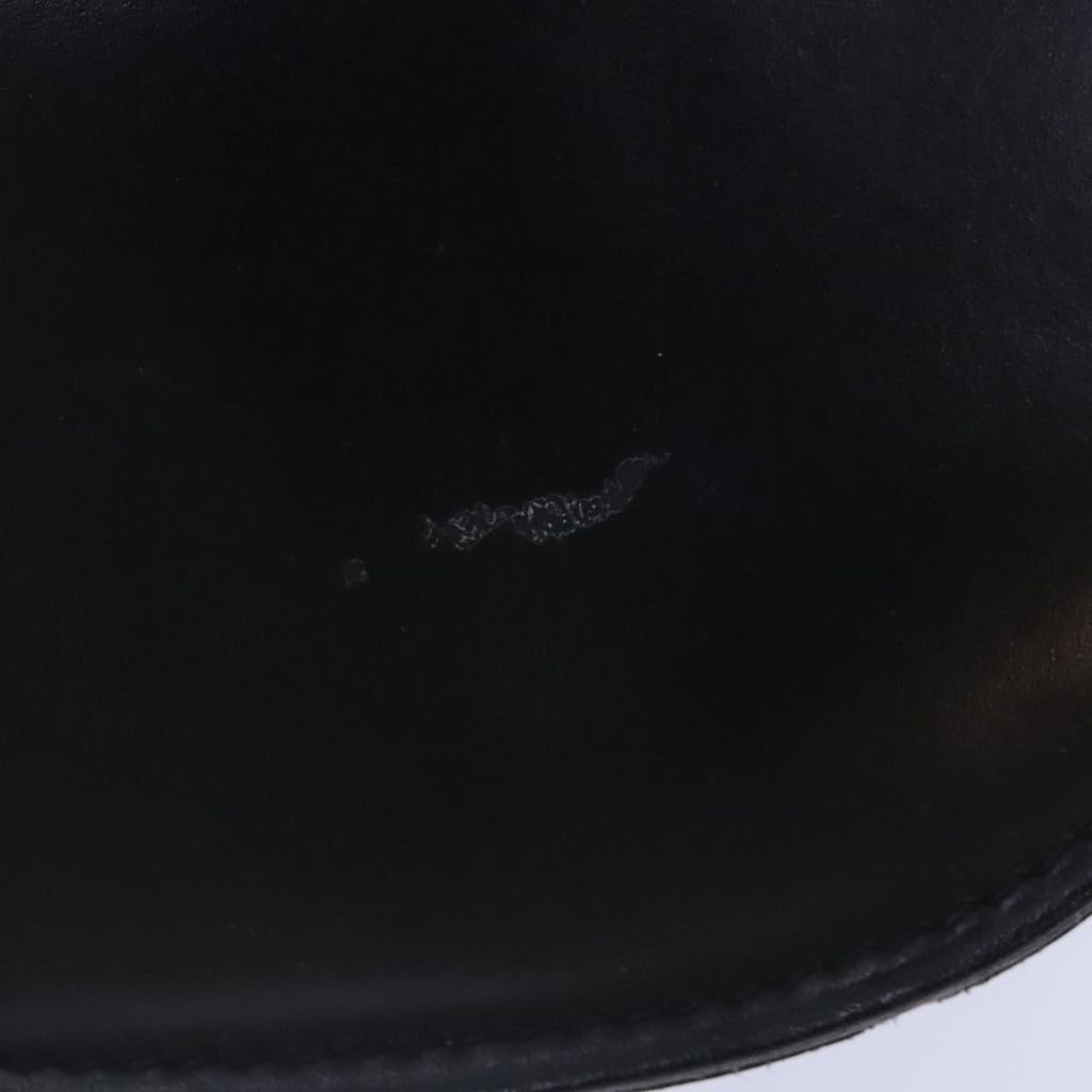 GUCCI Shoulder Bag Leather Black bs18161