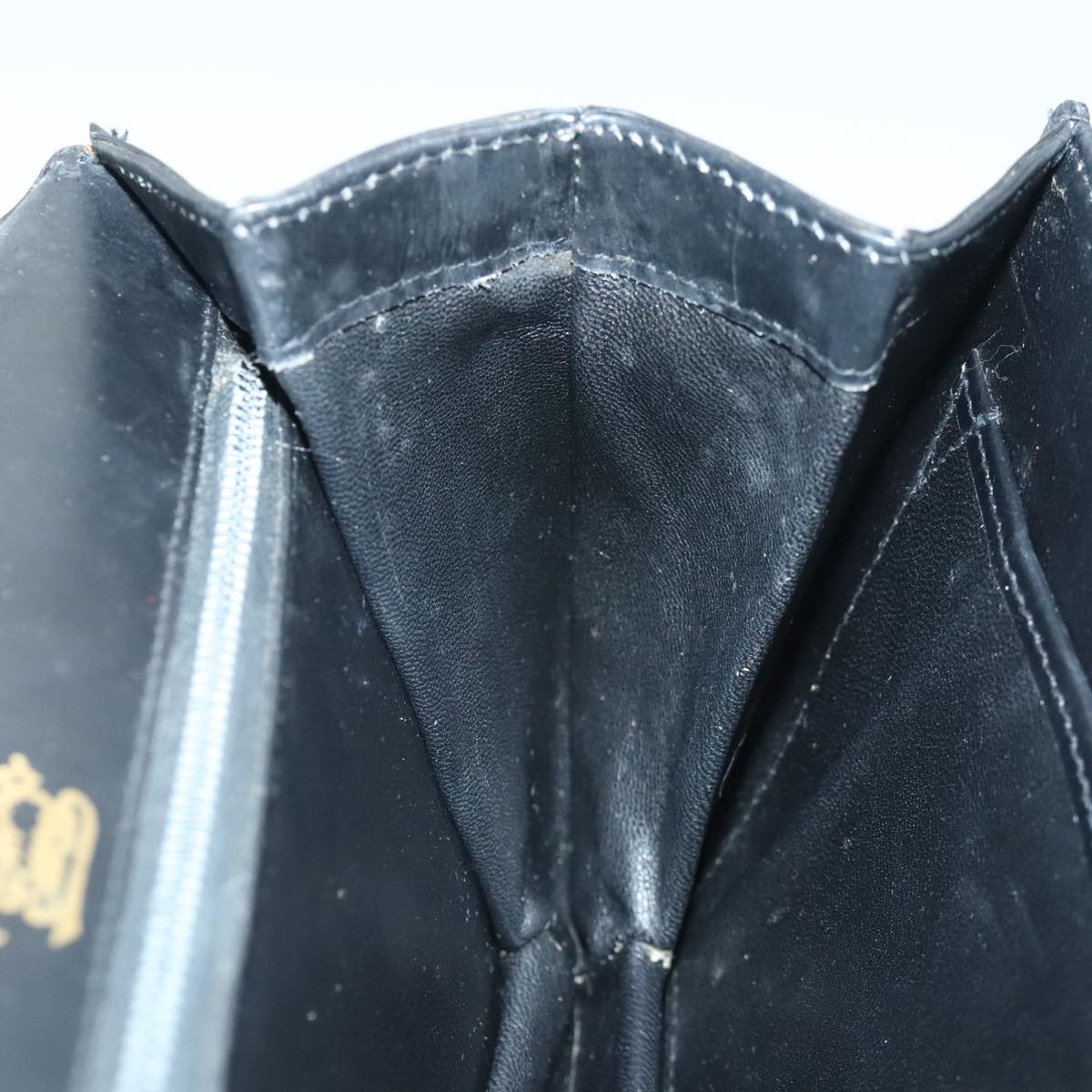 GUCCI Shoulder Bag Leather Black bs18161