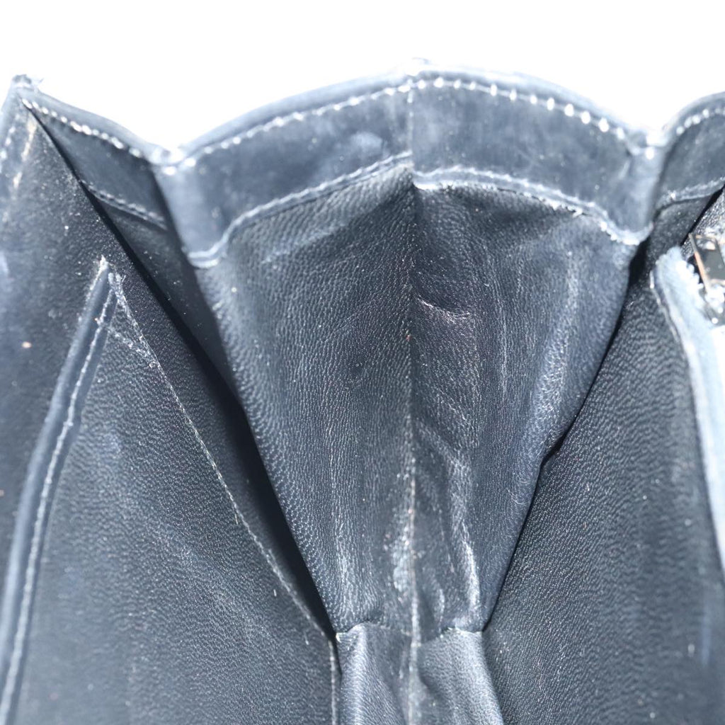GUCCI Shoulder Bag Leather Black bs18161