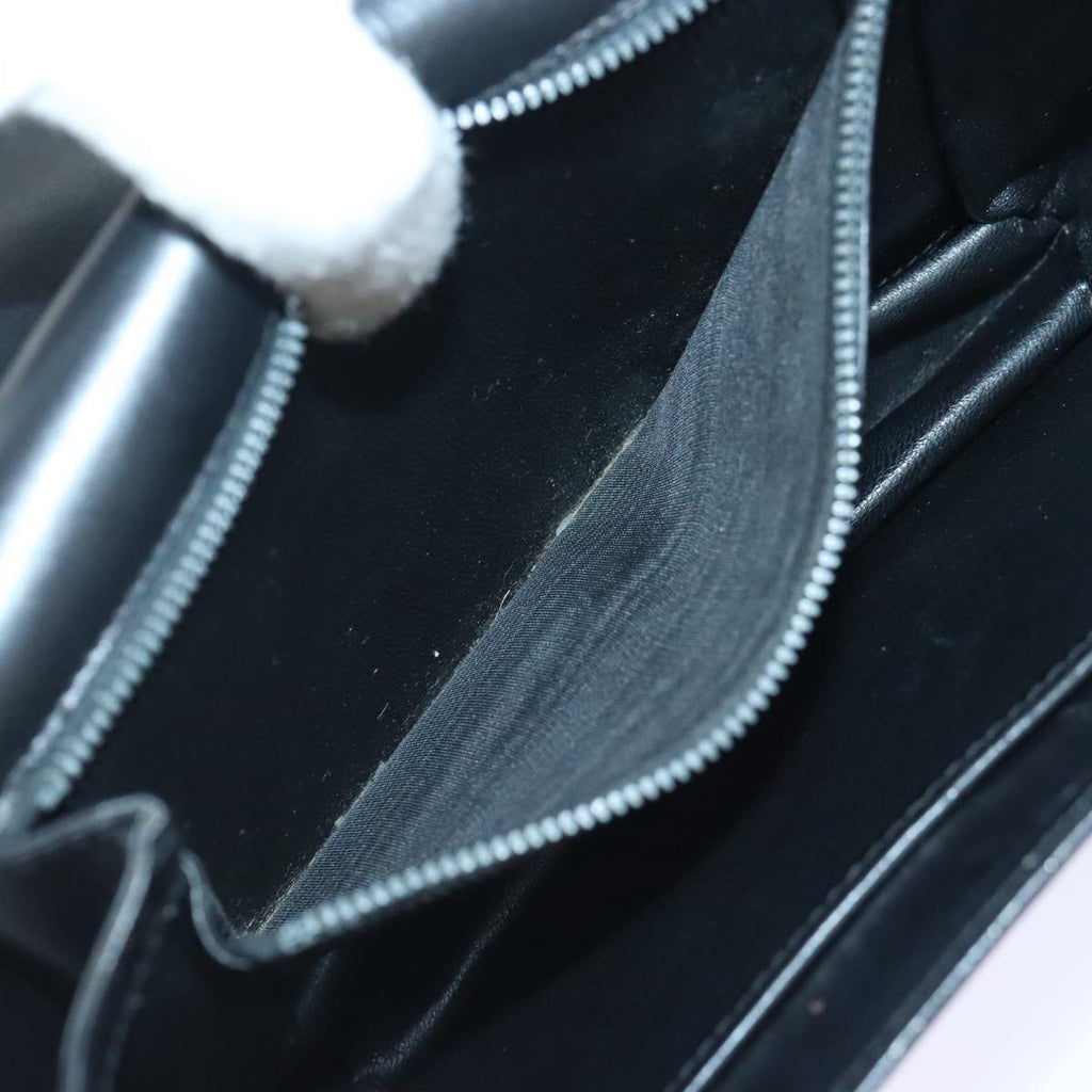 GUCCI Shoulder Bag Leather Black bs18161
