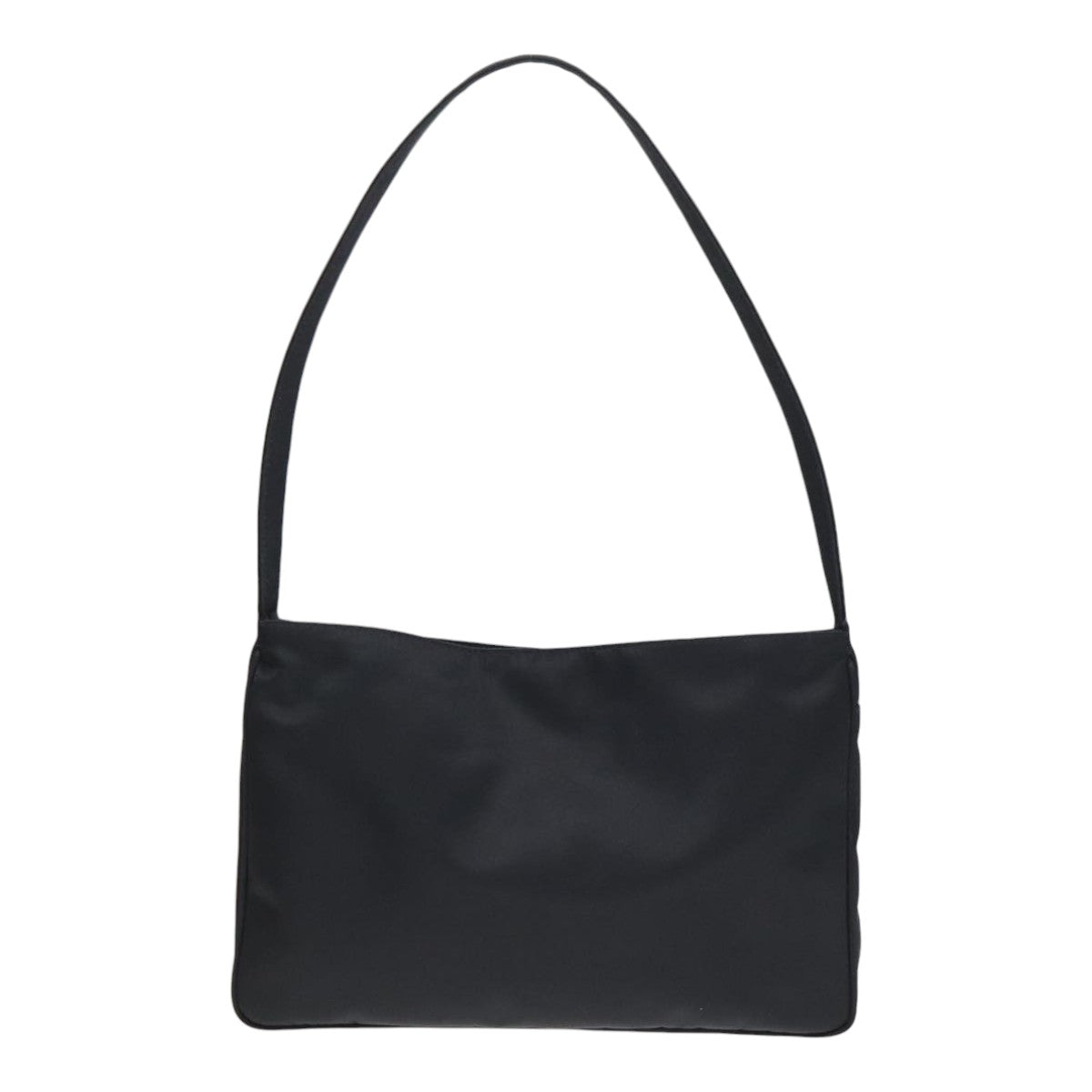 FENDI Shoulder Bag Nylon Black Silver bs18165