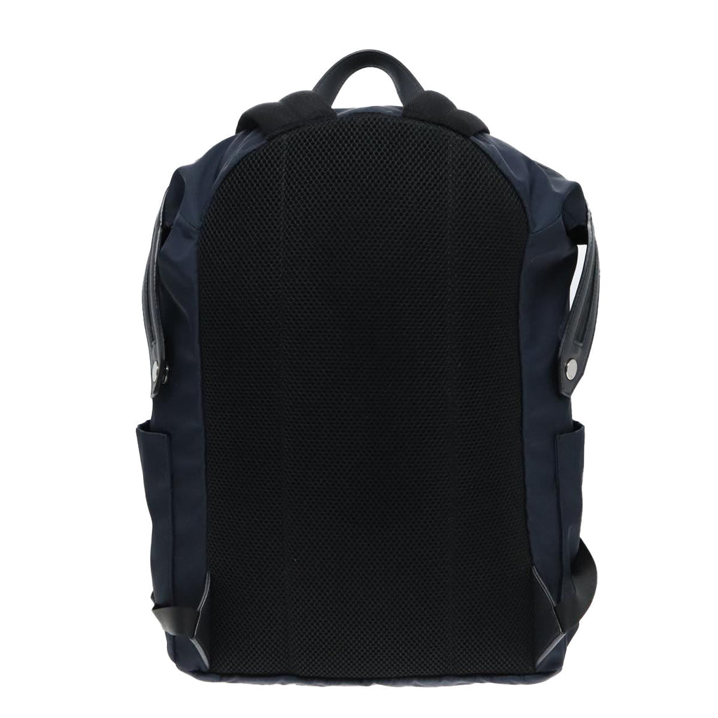 FENDI Backpack Nylon Navy Silver bs18443