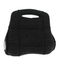 CHANEL Hip bag Hand Bag Wool Gray CC bs18826