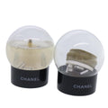 CHANEL Snow Globe 2Set Clear CC bs18933