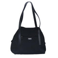 GUCCI Shoulder Bag Canvas Black Silver bs19043