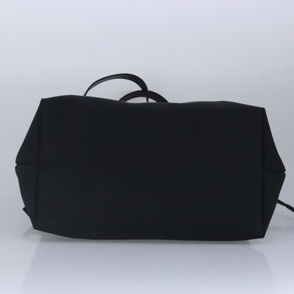 GUCCI Shoulder Bag Canvas Black Silver bs19043