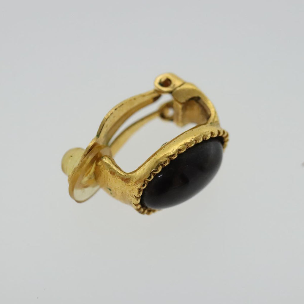 CHANEL Earring metal Gold Tone CC bs19064