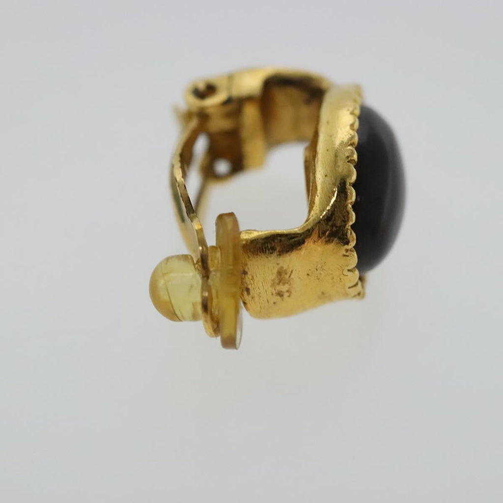 CHANEL Earring metal Gold Tone CC bs19064
