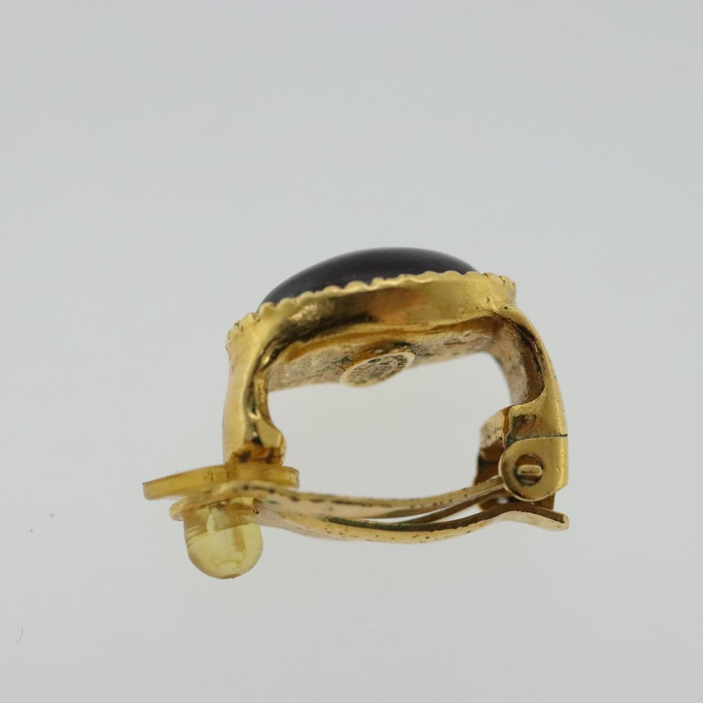 CHANEL Earring metal Gold Tone CC bs19064