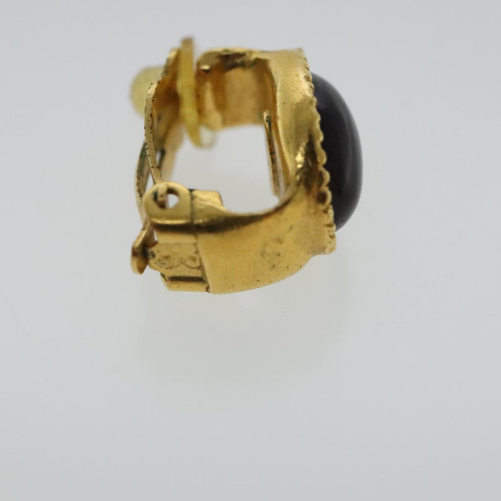CHANEL Earring metal Gold Tone CC bs19064