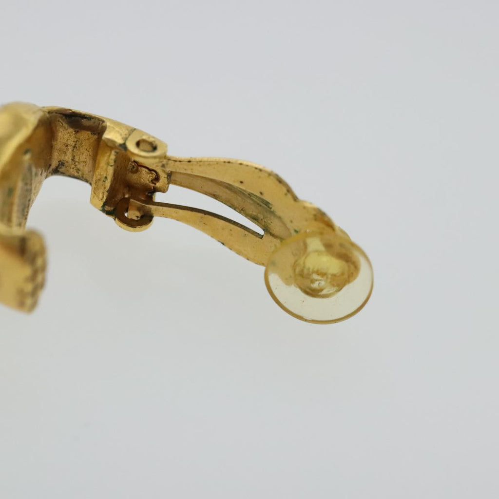 CHANEL Earring metal Gold Tone CC bs19064