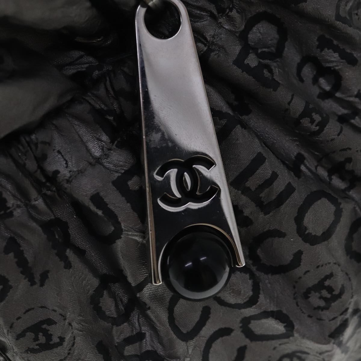 CHANEL Unlimited Tote Bag Nylon Silver CC bs19128