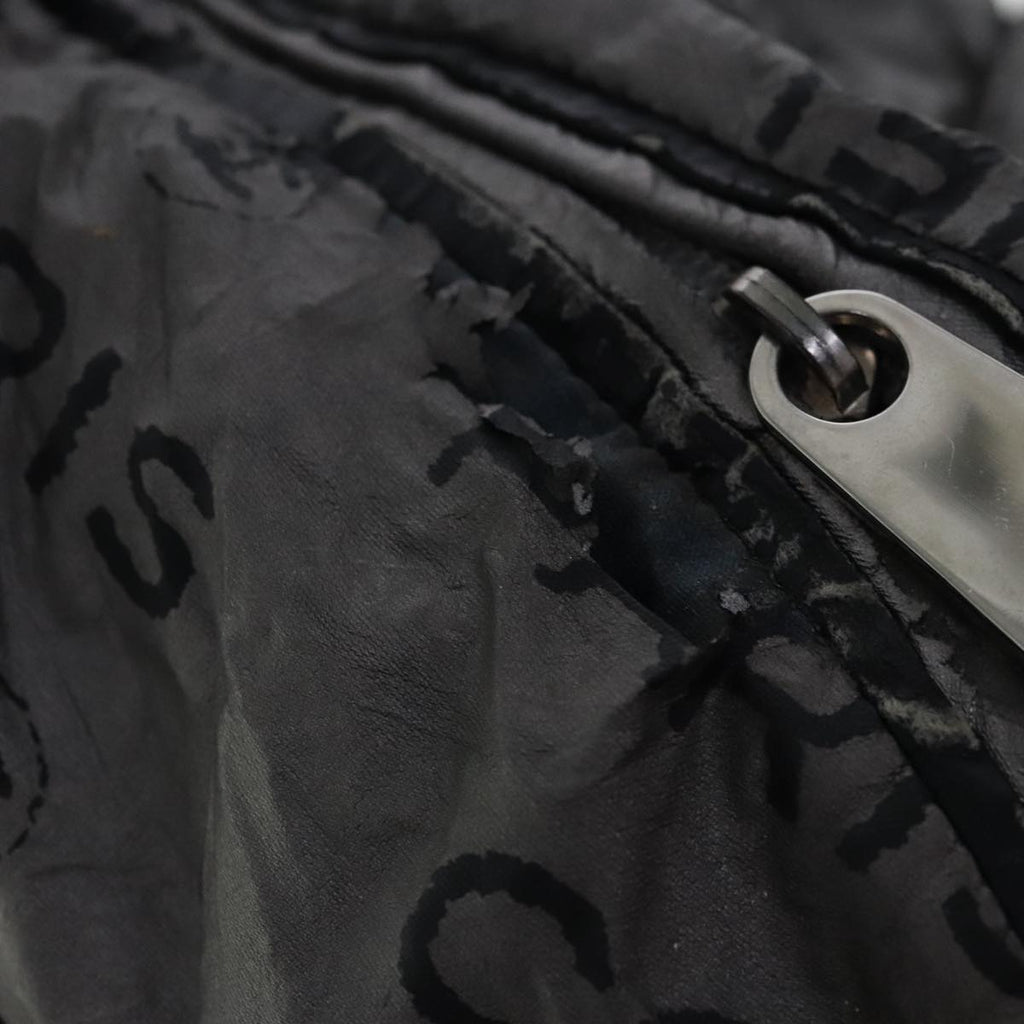 CHANEL Unlimited Tote Bag Nylon Silver CC bs19128