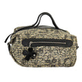 CHANEL Hand Bag Tweed Yellow Silver CC bs19419