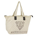 GUCCI GG Canvas Tote Bag Beige Silver 283416 bs19440