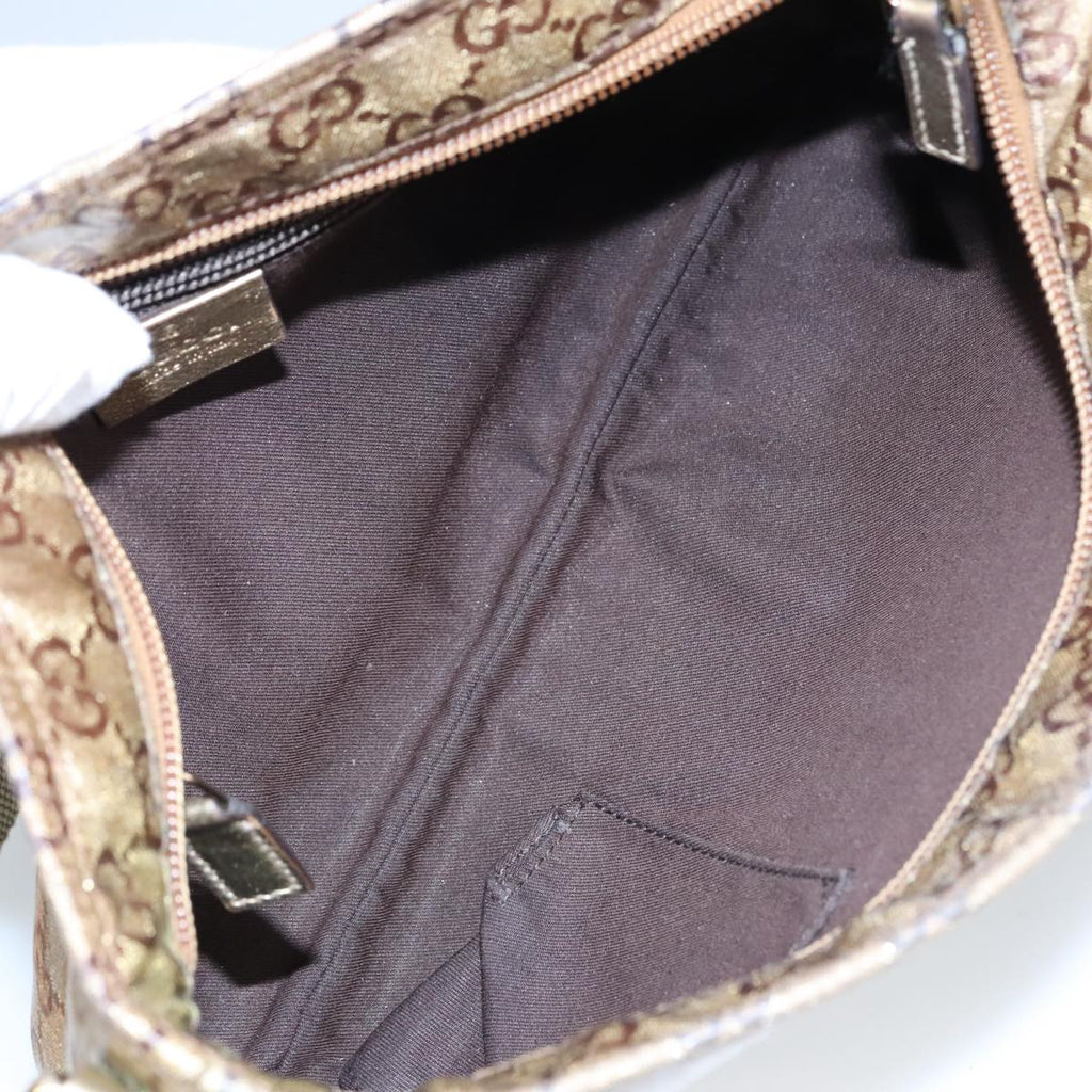 GUCCI GG crystal Shoulder Bag outlet Beige Gold 189749 bs19575