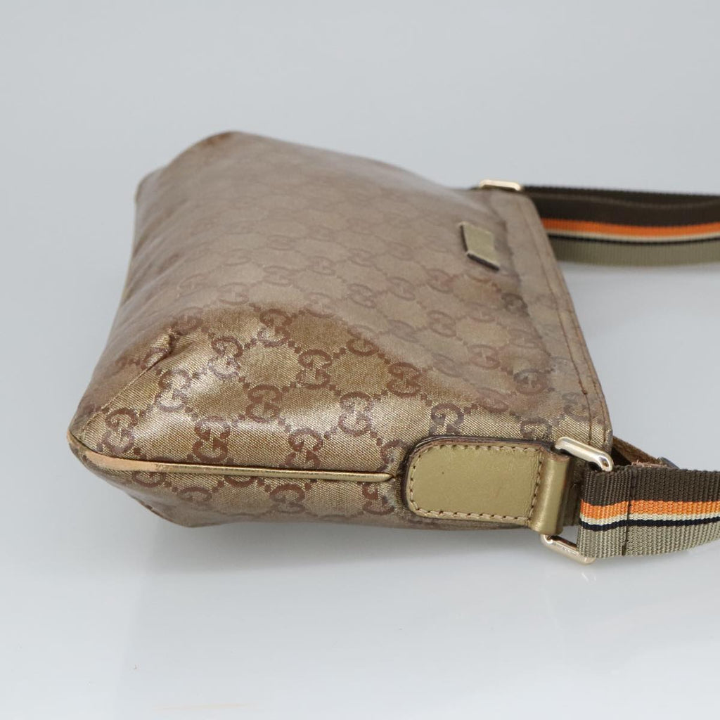 GUCCI GG crystal Shoulder Bag outlet Beige Gold 189749 bs19575