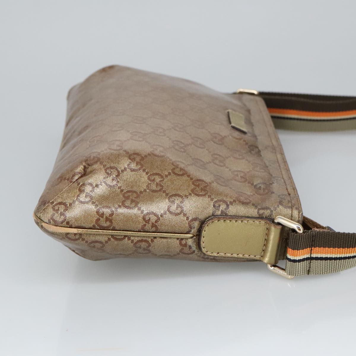 GUCCI GG crystal Shoulder Bag outlet Beige Gold 189749 bs19575