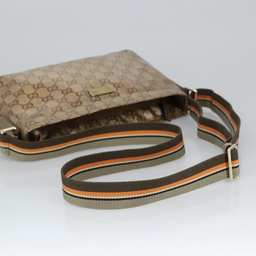 GUCCI GG crystal Shoulder Bag outlet Beige Gold 189749 bs19575