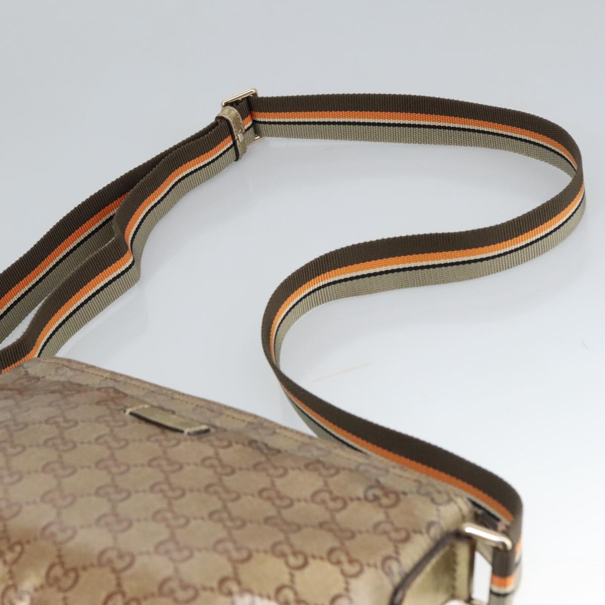 GUCCI GG crystal Shoulder Bag outlet Beige Gold 189749 bs19575