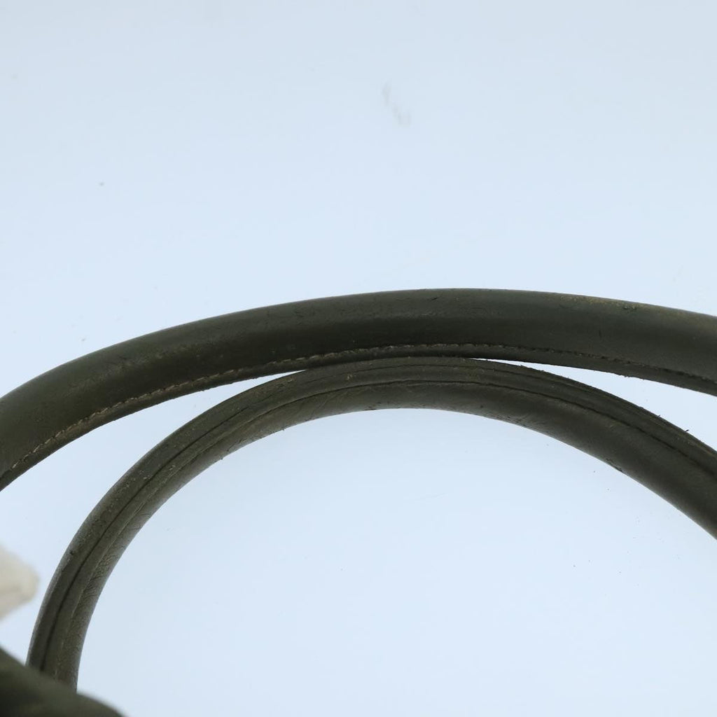 CHANEL Hand Bag plastic Khaki CC bs19614