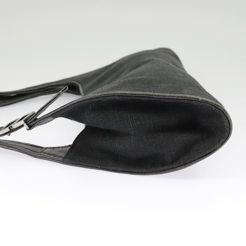 GUCCI Hand Bag Canvas Black 001 4243 bs19668