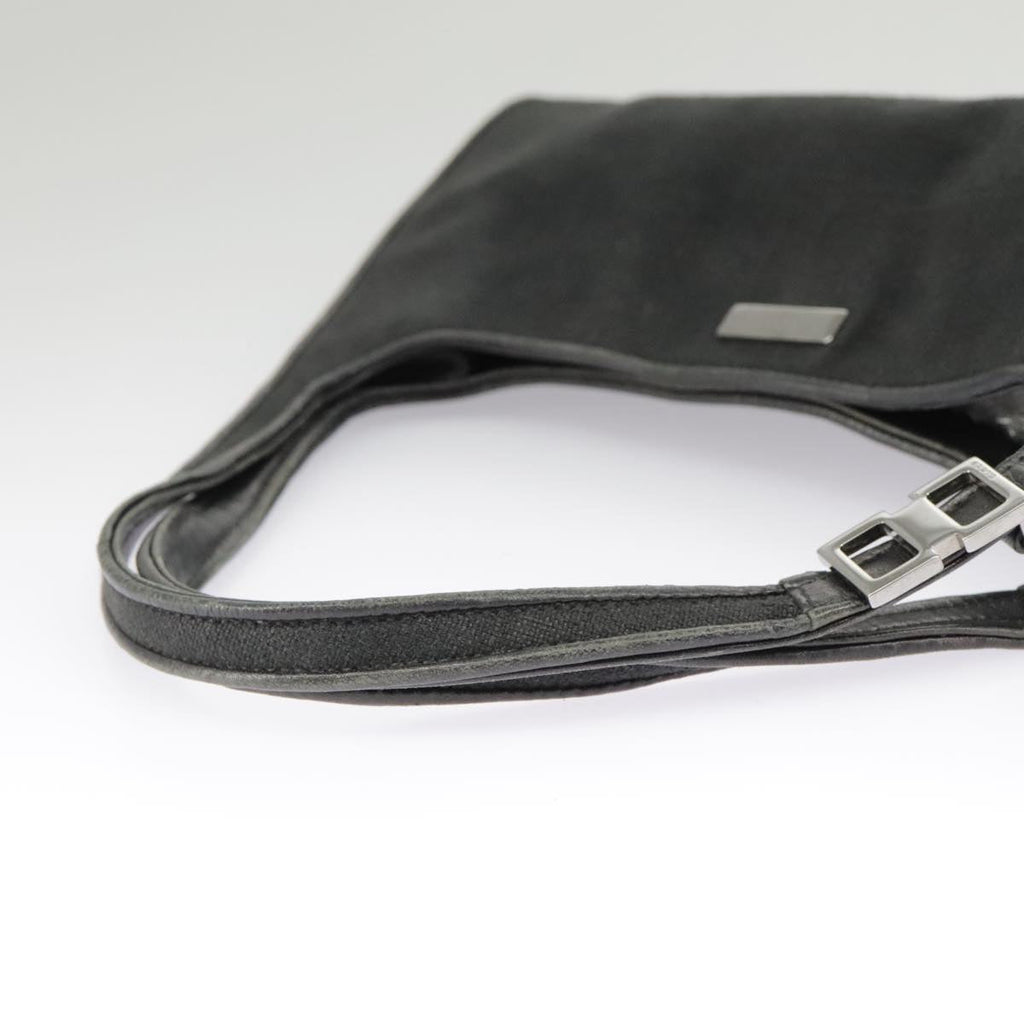 GUCCI Hand Bag Canvas Black 001 4243 bs19668