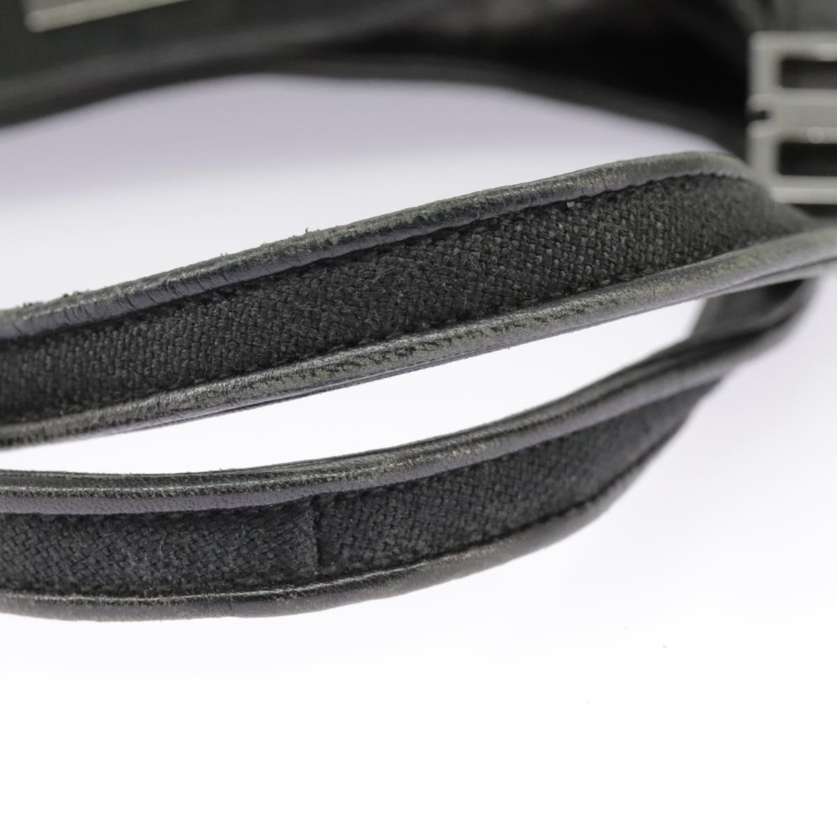 GUCCI Hand Bag Canvas Black 001 4243 bs19668
