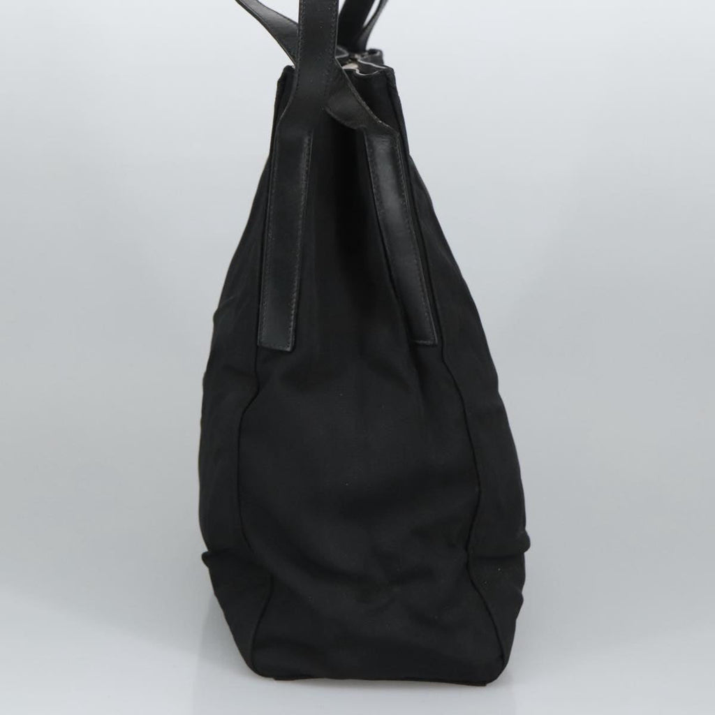 GUCCI Shoulder Bag Canvas Black Silver 002 1043 bs19670