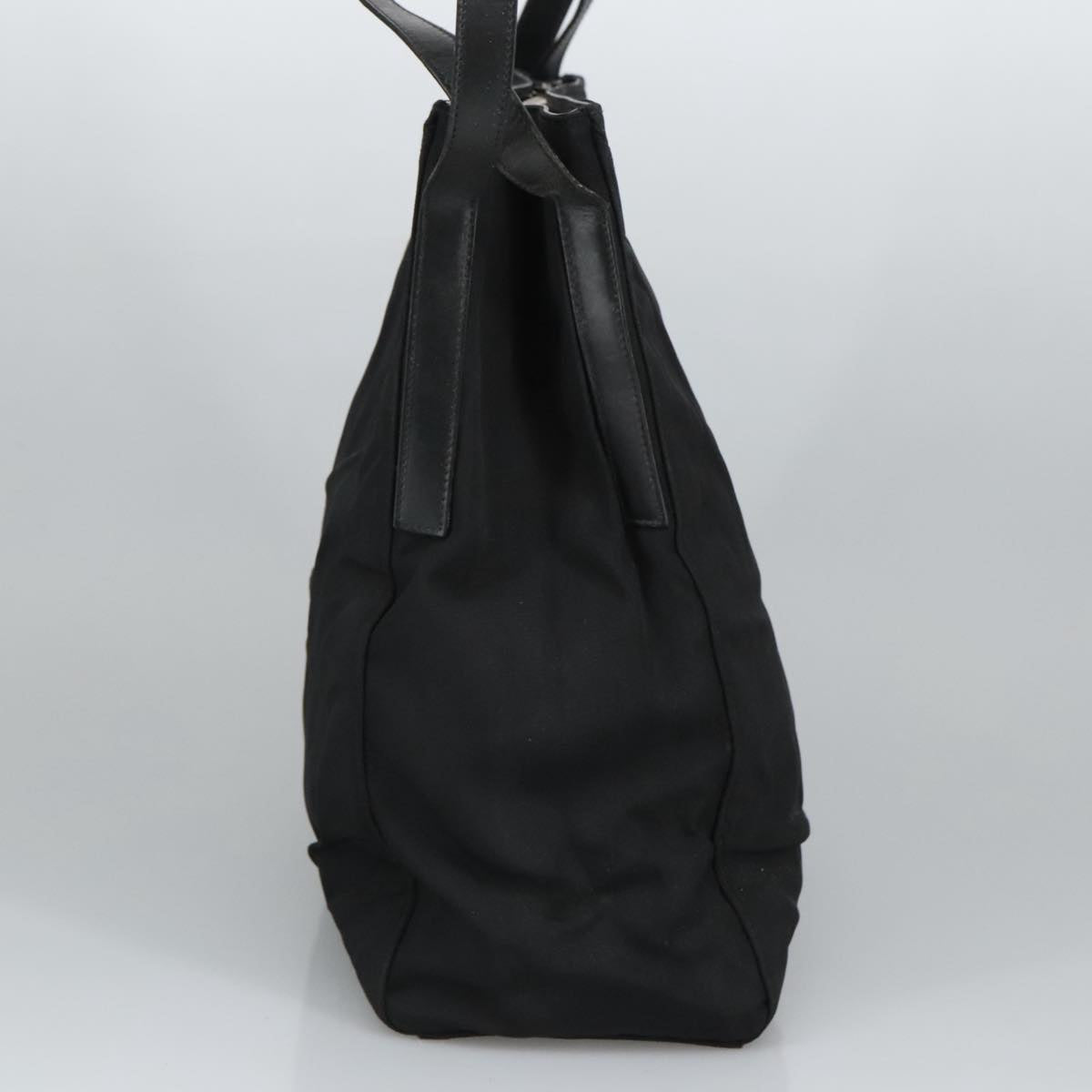 GUCCI Shoulder Bag Canvas Black Silver 002 1043 bs19670