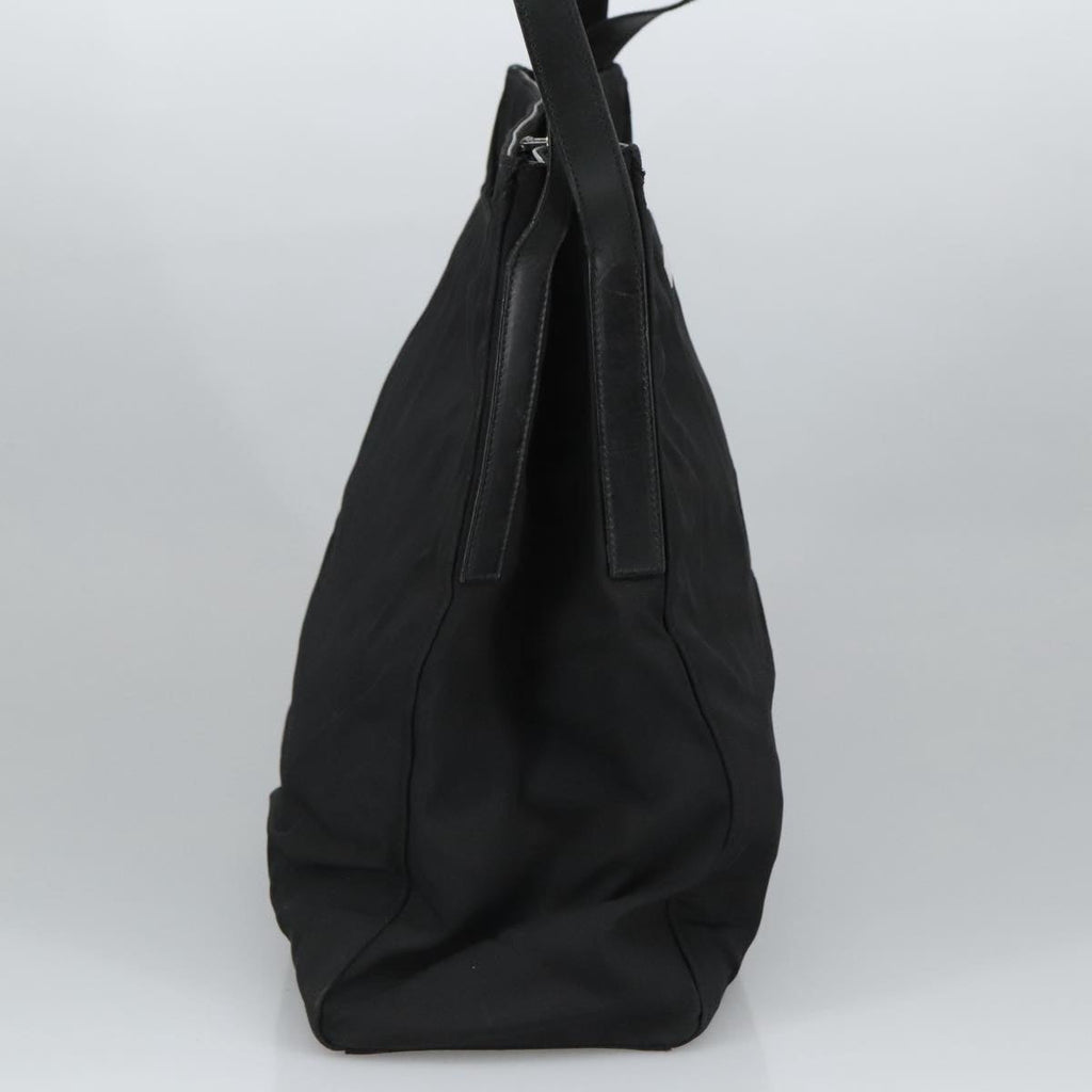 GUCCI Shoulder Bag Canvas Black Silver 002 1043 bs19670