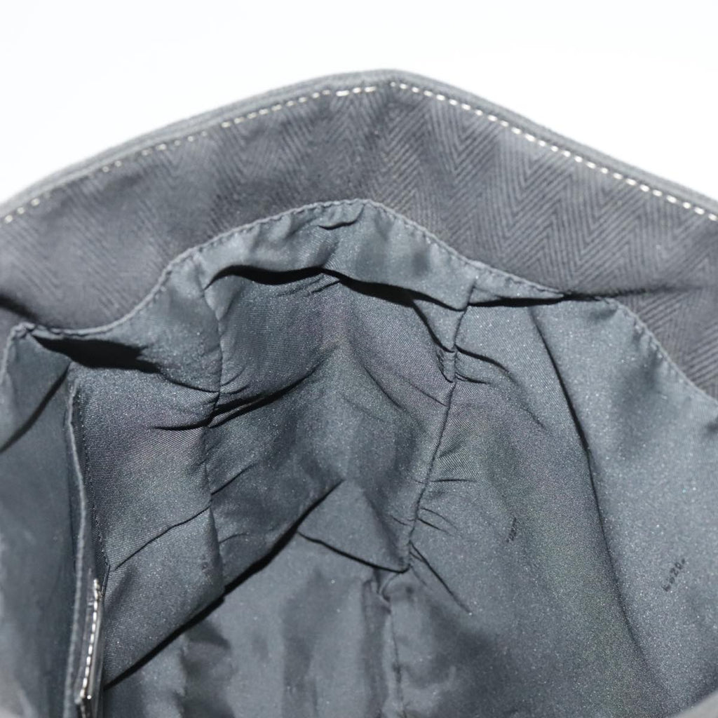 FENDI Tote Bag Canvas Black Silver bs19754
