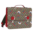 GUCCI GG Supreme Children's Backpack PVC Beige Red 410791 bs19870A