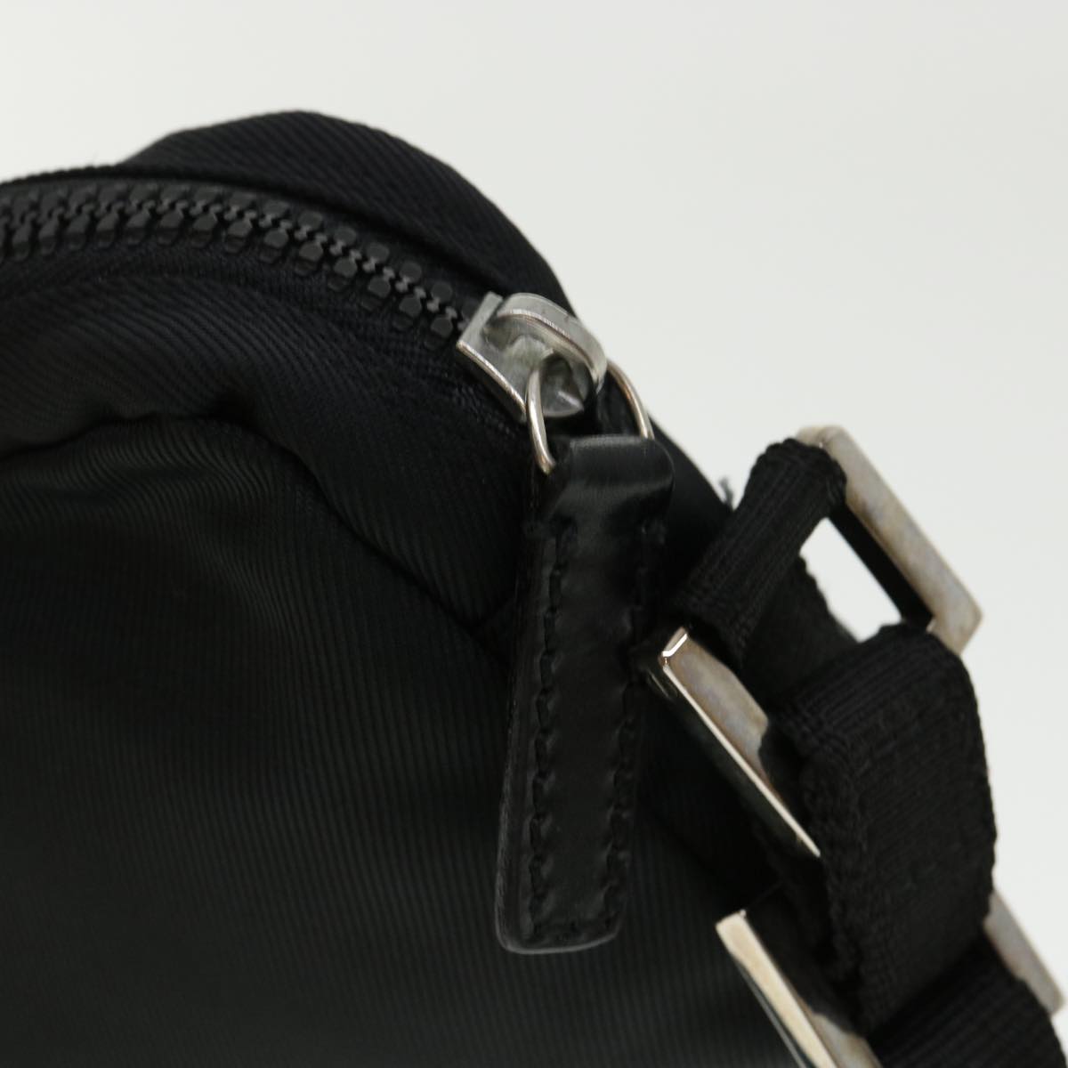 FENDI Shoulder Bag Nylon Black bs1998